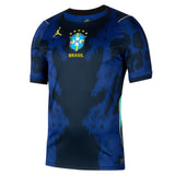 NIKE Brazil Stadium Away Men Replica Jersey Blue IU1072-417