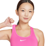 NIKE Swoosh Medium Support Women's Sports Bra Pink DX6822-675