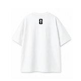 WORLD CUP Oversize Men S/S Round Neck White EST1108-5-WHT