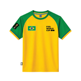 WORLD CUP Brazil Men Jersey Yellow EST1404-BRA