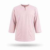 AL X FR Men Kurta Slim Fit Pink FR-KT 3/4-38