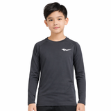 AL Junior's Long Sleeve Tight Top Black HA21001101