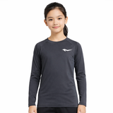 AL Junior's Long Sleeve Tight Top Black HA21001101