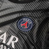 Paris Saint-Germain 2025/26 Goalkeeper Long Sleeve Nike Men's  Replica Jersey Black HJ4612-010