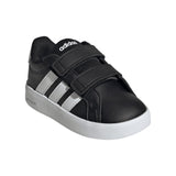 ADIDAS Grand Court 3.0 Kids Shoes Black HP3535