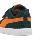 PUMA Courtflex V3 Mesh Infant Kids Shoes Green 398086 09