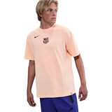 NIKE Men's S/S Round Neck Shirt Orange HQ8392-807