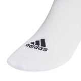 ADIDAS 3-Stripes Cushioned Sportswear Low-Cut Socks 3 Pairs Men'S Casual Socks White HT3456