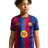 NIKE Barcelona 26/27 Home Jr B Replica Jersey Red II1624-683