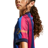NIKE Barcelona 26/27 Home Jr B Replica Jersey Red II1624-683