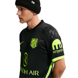 NIKE Atletico Madrid 26/27 Stadium Away Men Replica Jersey Black II1932-011