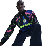 Nigeria Goal Keeper Nike Men' Authentic Jersey Black IO0782-010