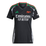 ARSENAL 2024/2025 ADIDAS Away Women's Jersey Black IS8120
