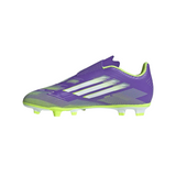 ADIDAS F50 Club Velcro Fg/Mg Junior Football Boots Purple JI0036