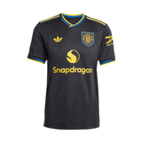Manchester United 2025/2026 Third Authentic ADIDAS Men's Replica Jersey Black JI7419