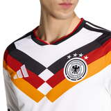 Adidas Germany Home Long Sleeves 2026 Men's Replica Jersey White JM1380