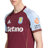Aston Villa Fc 2025/2026 Home ADIDAS Men's Replica Jersey Maroon JN8061