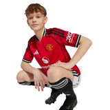 Manchester United 2025/2026 Home Junior Replica Jersey Red JP3013