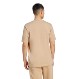 ADIDAS 3 Bar Tee Men'S Round Neck Beige JW7147