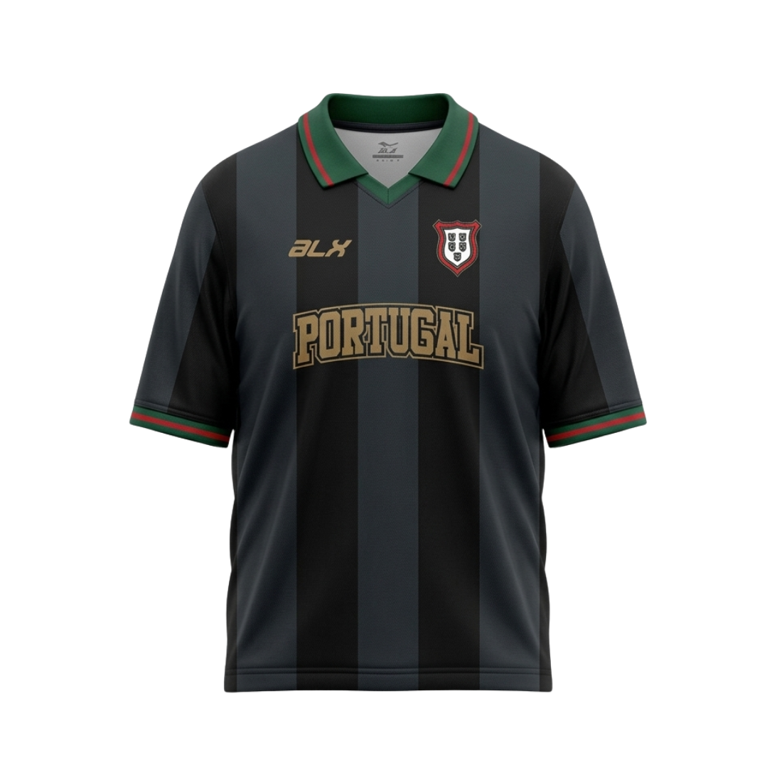 Portugal 2026 Jr B Jersey Black JXJA03001701