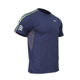 ALX Men'S S/S Round Neck Shirt Navy JXMA10000720