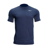 ALX Men'S S/S Round Neck Shirt Navy JXMA10000720