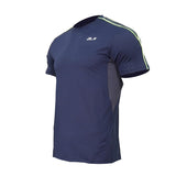 ALX Men'S S/S Round Neck Shirt Navy JXMA10000720