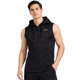 ALX Men's Running Sleeveless Hoodie Black JXMA16000501