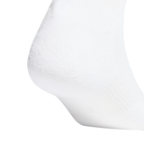 ADIDAS 3 Stripes Cushioned Mid Cut Socks Men Casual Socks White JZ0529