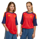 Adidas Spain Home 2026 Junior Boy Replica Jersey Red JZ5757