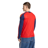 Adidas Spain Home Long Sleeves 2026 Men's Replica Jersey Red JZ5786