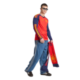 Adidas Spain Home Long Sleeves 2026 Men's Replica Jersey Red JZ5786