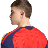 Adidas Spain Home Long Sleeves 2026 Men's Replica Jersey Red JZ5786