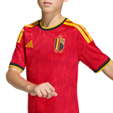 ADIDAS Belgium Home 2026 Junior Boy Replica Jersey Red JZ5988