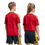 ADIDAS Belgium Home 2026 Junior Boy Replica Jersey Red JZ5988