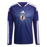 Adidas Japan Home Long Sleeves 2026 Men's Replica Jersey Blue JZ9680