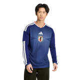 Adidas Japan Home Long Sleeves 2026 Men's Replica Jersey Blue JZ9680