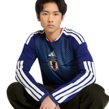 Adidas Japan Home Long Sleeves 2026 Men's Replica Jersey Blue JZ9680