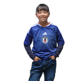 ADIDAS Japan Home 2026 Junior Boy Replica Jersey Blue JZ9688