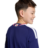 ADIDAS Japan Home 2026 Junior Boy Replica Jersey Blue JZ9688