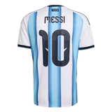 Adidas Argentina Home Messi Jersey 2026 Men's Replica Jersey White KA8117
