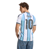 Adidas Argentina Home Messi Jersey 2026 Men's Replica Jersey White KA8117