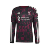ADIDAS Liverpool 26/27 Third Kit Longsleeve Men Replica Jersey Black KB8273