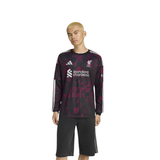 ADIDAS Liverpool 26/27 Third Kit Longsleeve Men Replica Jersey Black KB8273