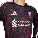 ADIDAS Liverpool 26/27 Third Kit Longsleeve Men Replica Jersey Black KB8273
