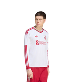 ADIDAS Liverpool 26/27 Away Longsleeve Fan Issue Men Replica Jersey White KB8292
