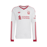 ADIDAS Liverpool 26/27 Away Longsleeve Authentic Men Replica Jersey White KB8308