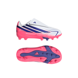 ADIDAS F50 Hyperfast Junior Boy Boots White KK1345