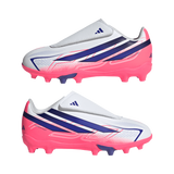 ADIDAS F50 Hyperfast Junior Boy Boots White KK1345