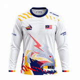 A7 Hari Sukan Negara Longsleeve Men Jersey White AARN26002
